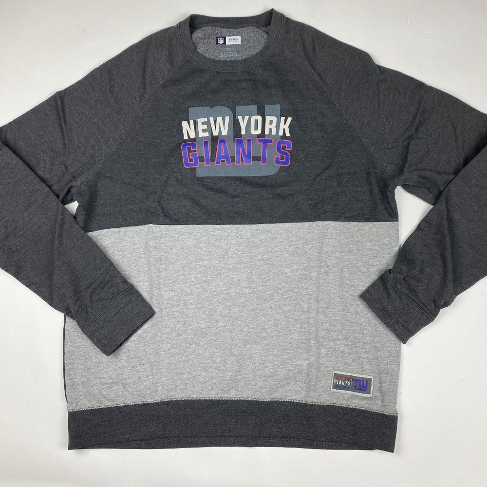 New York Giants Raglan Sweatshirt Men's XL Football NFL Team Apparel Sweater